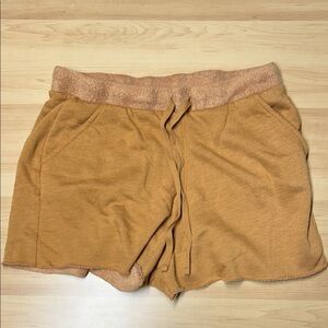 Cozy Tan Women's Athletic Shorts